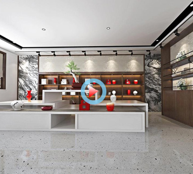 杭州古董收藏展廳設(shè)計全景案例