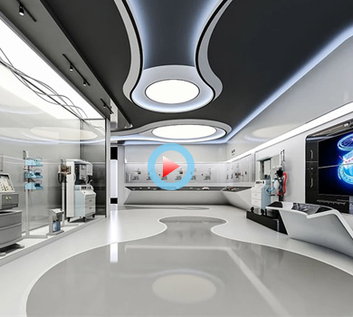 機(jī)械設(shè)備展廳設(shè)計全景案例