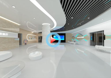 眼科醫(yī)療展廳全景案例