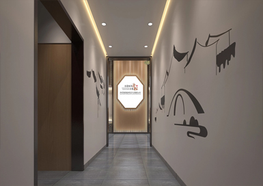 鄉村綜合文化展廳裝修設計案例