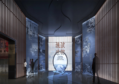 運河博物館裝修設計案例效果圖