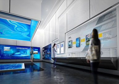 地質(zhì)科普館裝修設(shè)計(jì)案例效果圖