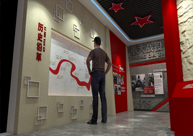 歷史教育黨建展廳裝修設計效果圖