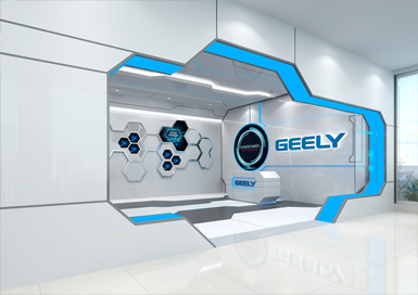 汽車智能科技展廳裝修設計案例