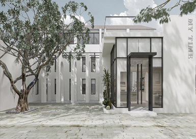 北歐風(fēng)婚紗攝影店裝修設(shè)計(jì)案例效果圖