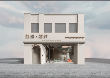 杭州靚雅婚紗拍攝館裝修效果圖