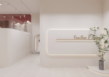 婚紗攝影館裝飾設(shè)計效果圖