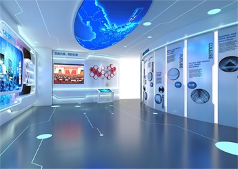 科技展廳裝修設(shè)計(jì)效果圖