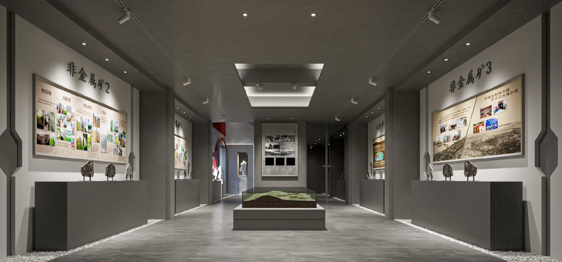 文化展館裝修設(shè)計(jì)效果圖