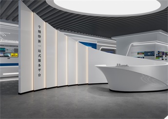 區(qū)域產(chǎn)業(yè)規(guī)劃展廳設(shè)計效果圖