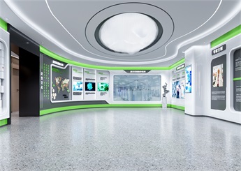 康思葆(北京)生物技術(shù)有限公司展廳設(shè)計(jì)效果圖