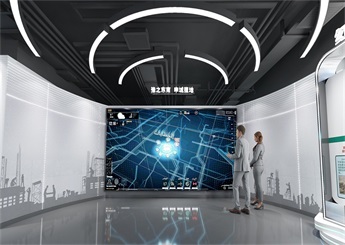 地區規劃展廳裝修設計效果圖