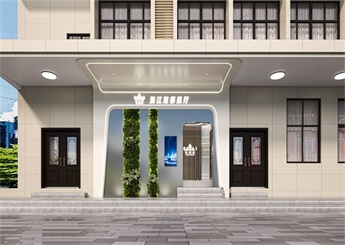 溫州冠都新材料科技展廳設(shè)計(jì)案例