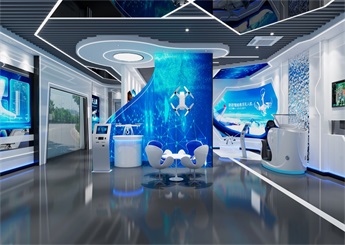 無人機展廳裝修設計案例效果圖