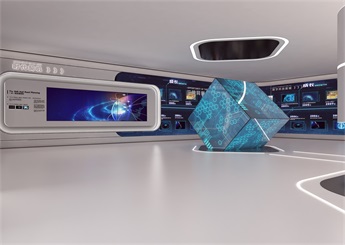 城市產(chǎn)業(yè)布局規(guī)劃展廳設(shè)計(jì)裝修效果圖